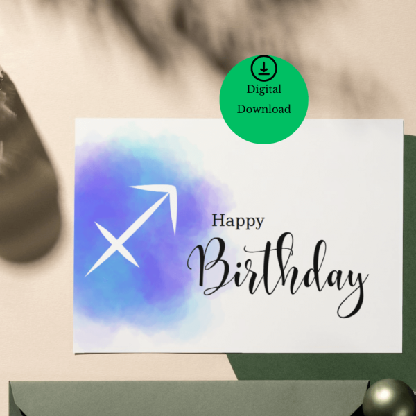 SagittariusSign_BirthdayCard