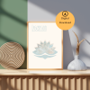 Ascension – The Symbol of Growth Lotus Digital Poster 1
