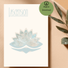 Ascension – The Symbol of Growth Lotus Digital Poster 2